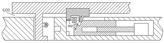 Convenient-to-maintain computer cabinet capable of achieving contact indication