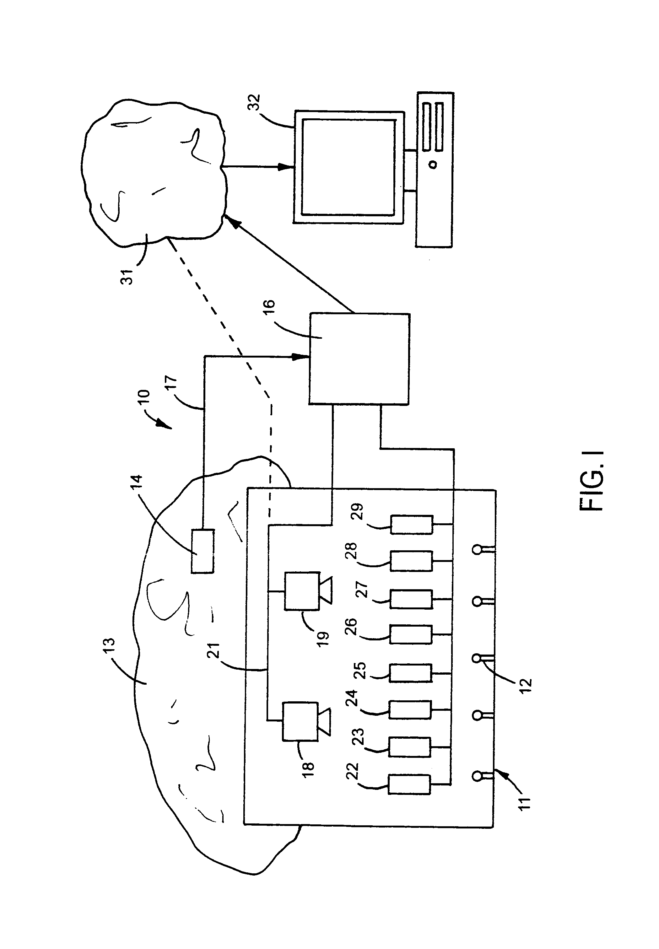 Method and apparatus for monitoring poultry in barns