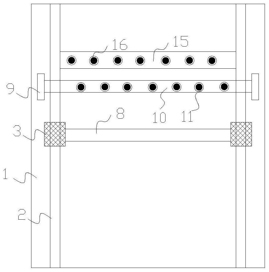 Thickness testing equipment for wooden door production