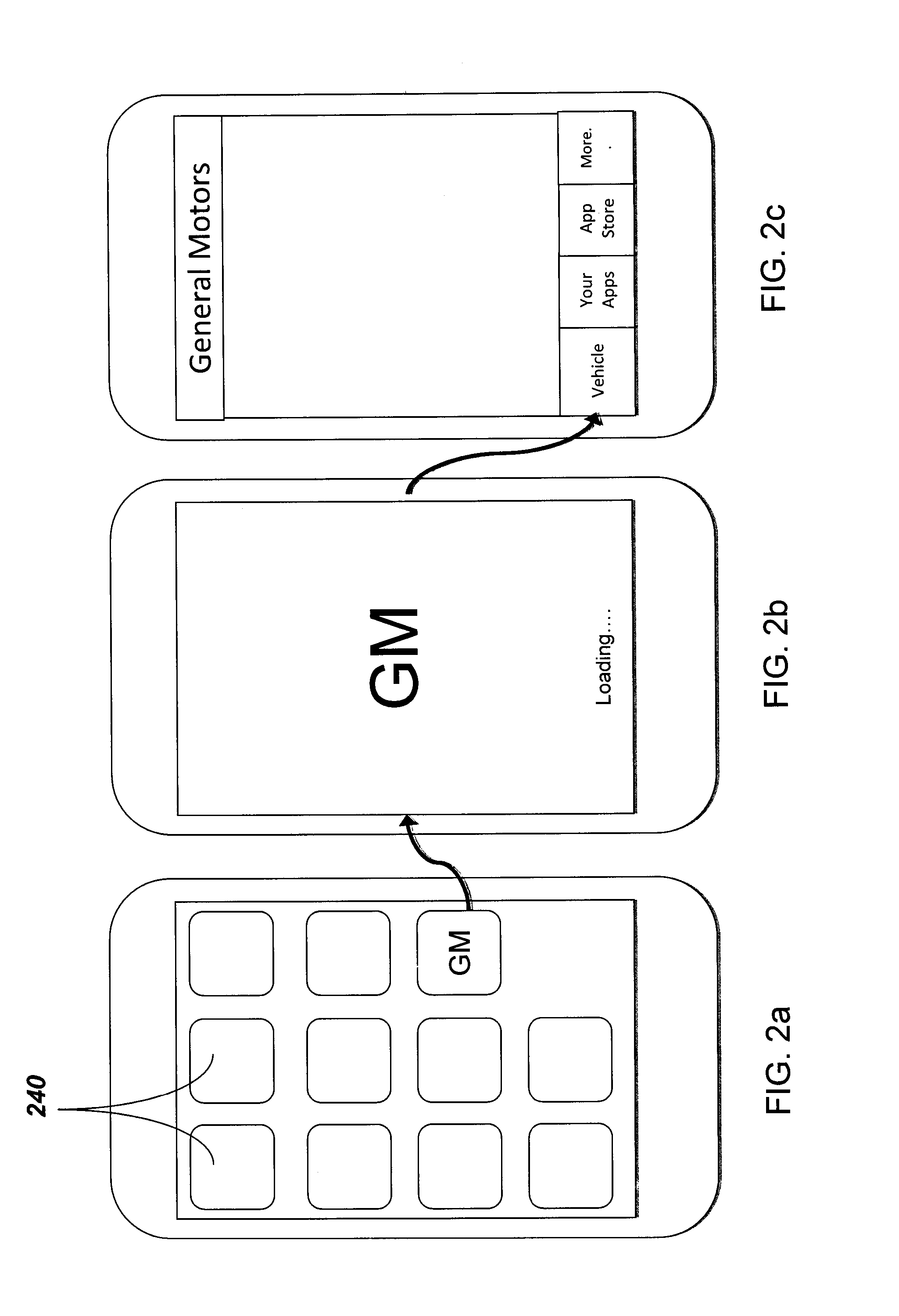 Method for using radio presets as application shortcuts