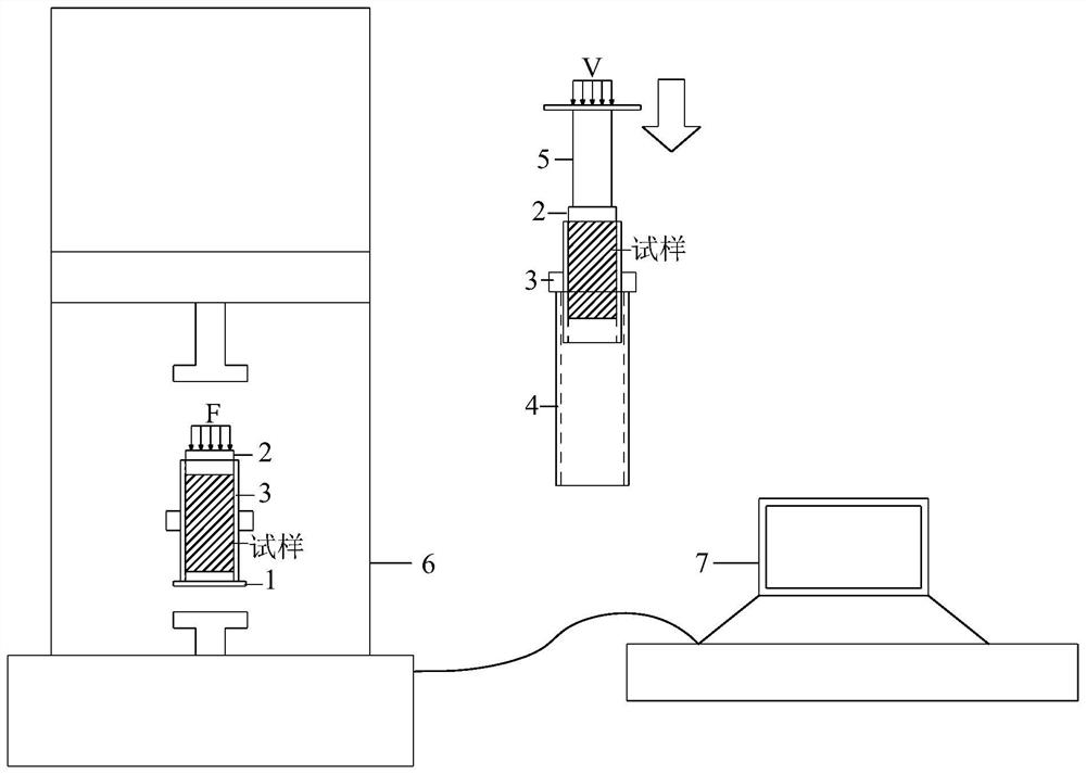 Portable extremely-soft coal rock compaction type sample manufacturing device and manufacturing method