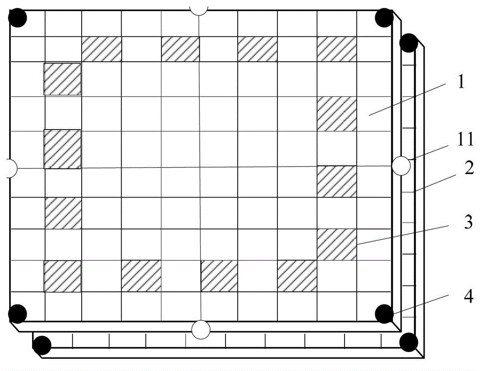 Combined type adjustable compound ecological floating island