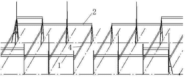 Medium-voltage side hybrid gas insulated switchgear (HGIS) distribution device for ultrahigh voltage intelligent substation