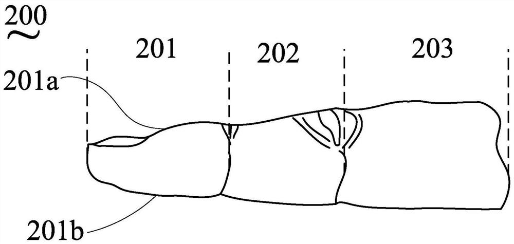 Blood oxygen sensor assembly and blood oxygen measuring device