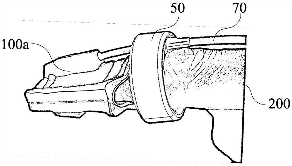 Blood oxygen sensor assembly and blood oxygen measuring device