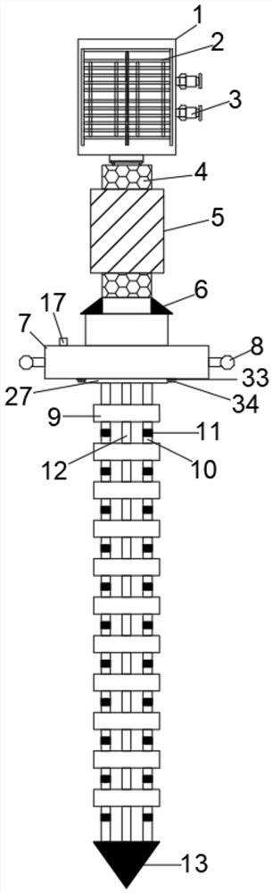 Double multi-point thermocouple