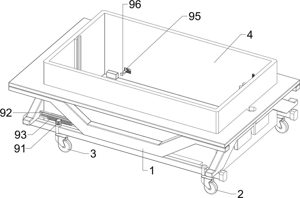 Goods carrying vehicle with breakage-proof function