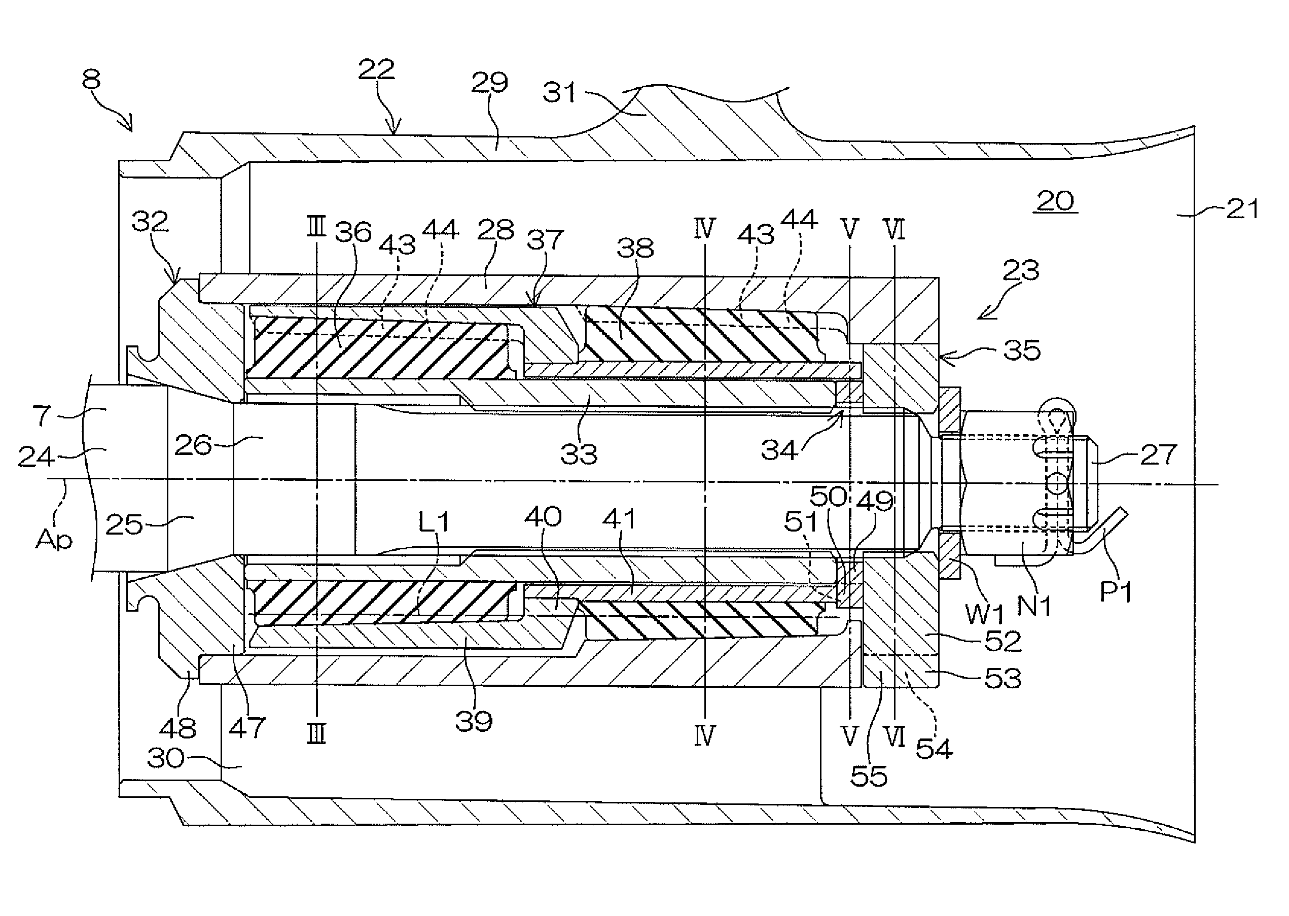 Damper unit for vessel propulsion apparatus, propeller for vessel propulsion apparatus, and vessel propulsion apparatus