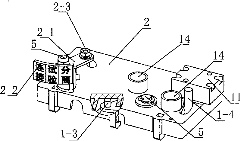 Multiloop function unit for low-pressure drawer type switch cabinet