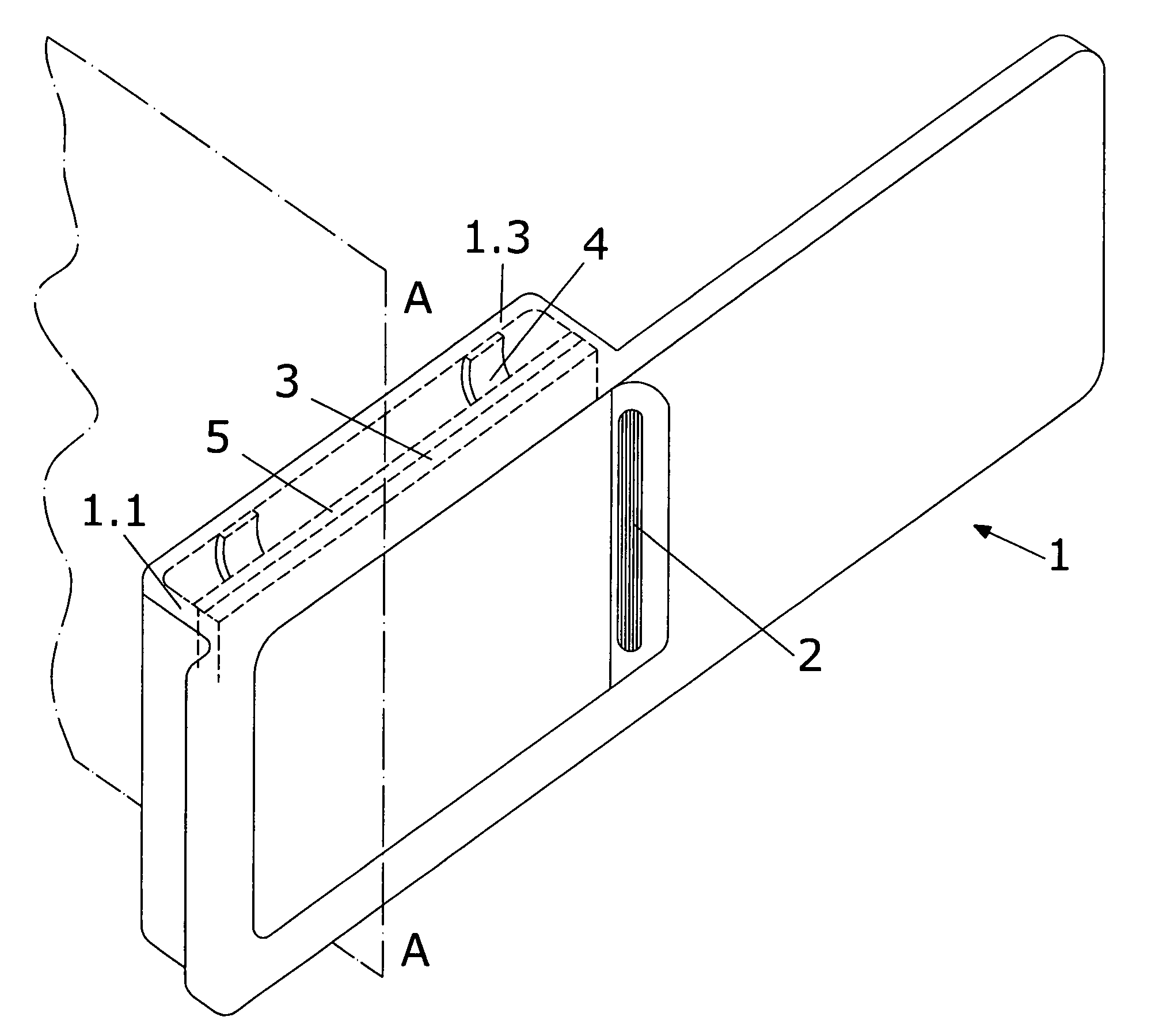 Safety mirror support for sun visors