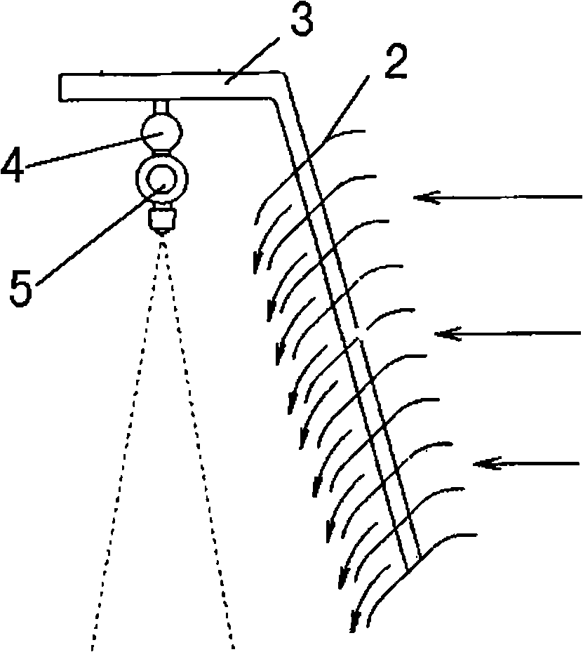 Spray container of grille type float-prevention cover cap