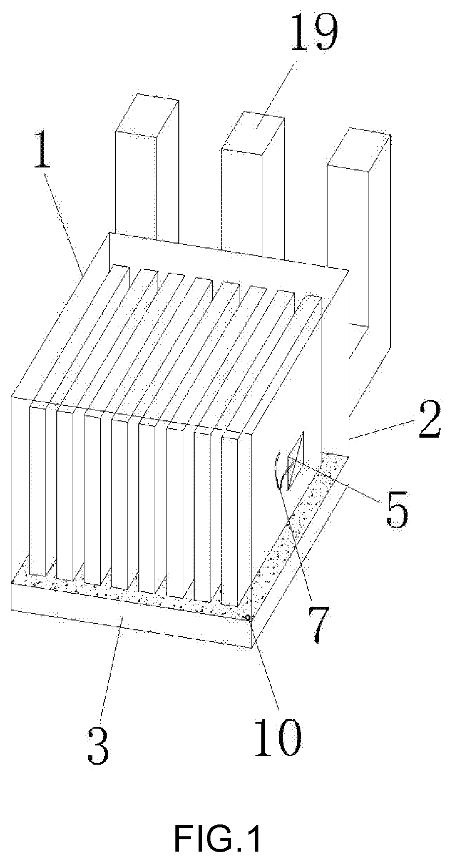 Bi-facial photovoltaic power generation module