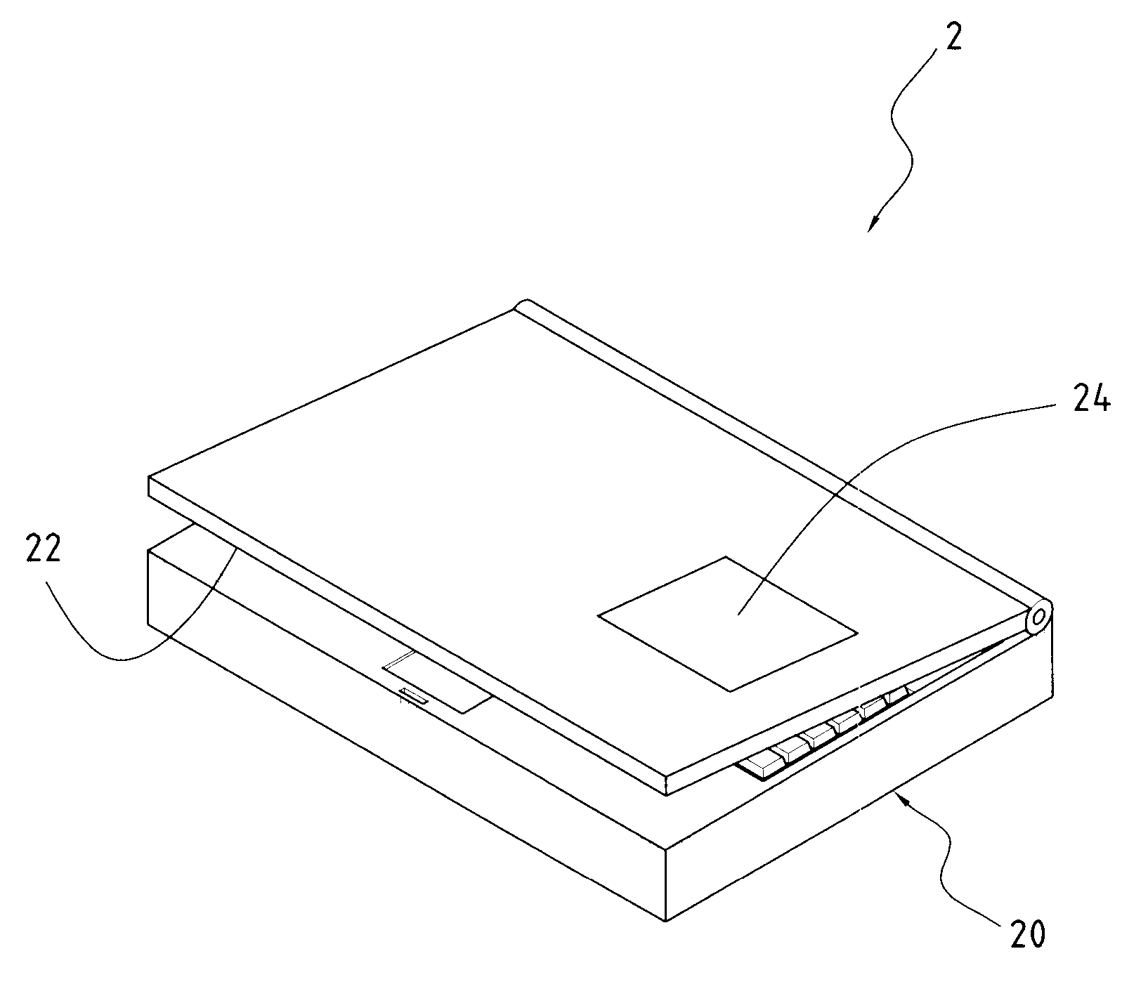 Portable computer with multiple monitors