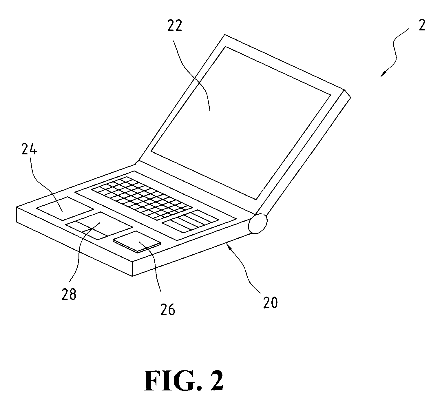 Portable computer with multiple monitors