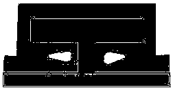 A method for forming y-type gate metal dielectric holes assisted by photoresist