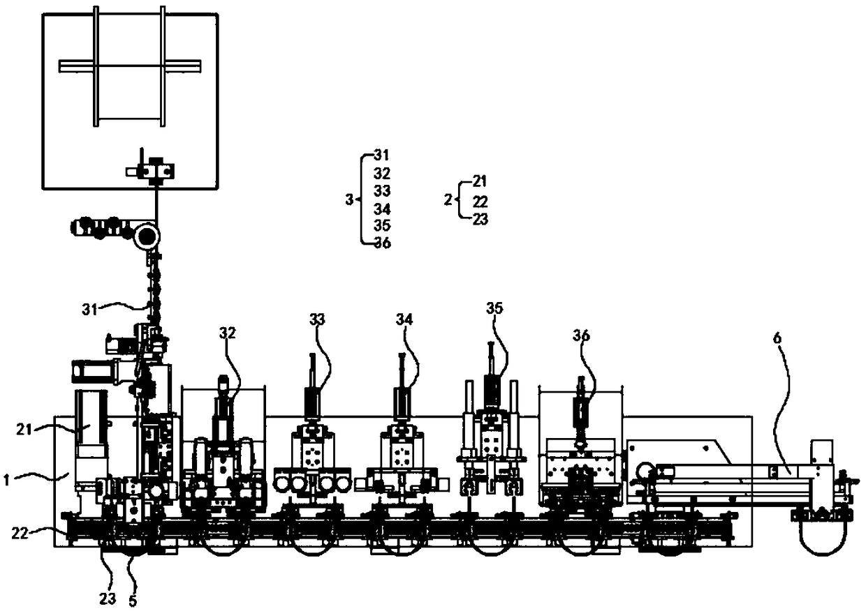 Wire rod pre-processing automaton