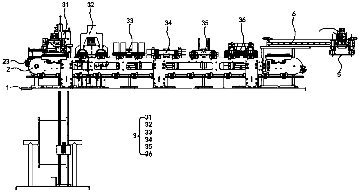 Wire rod pre-processing automaton