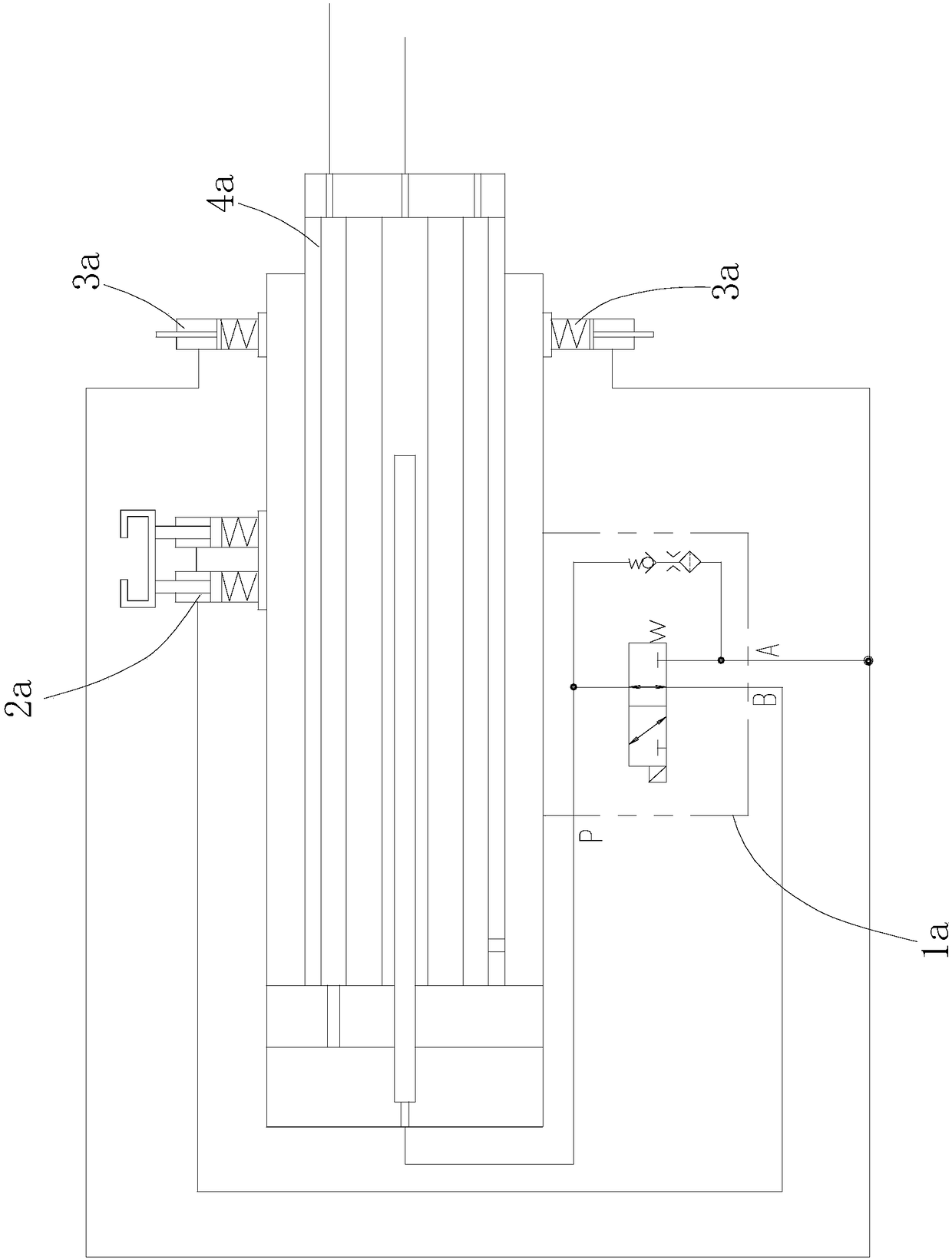 Crane telescoping control device