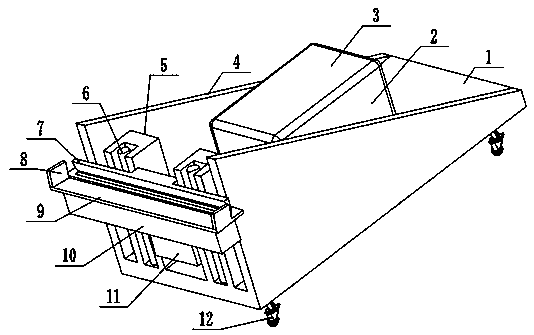 Putty powder painting device for construction site