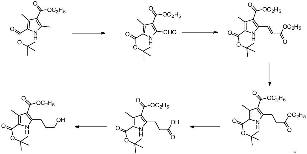 Synthesis method of henatinib intermediate and obtained henatinib intermediate