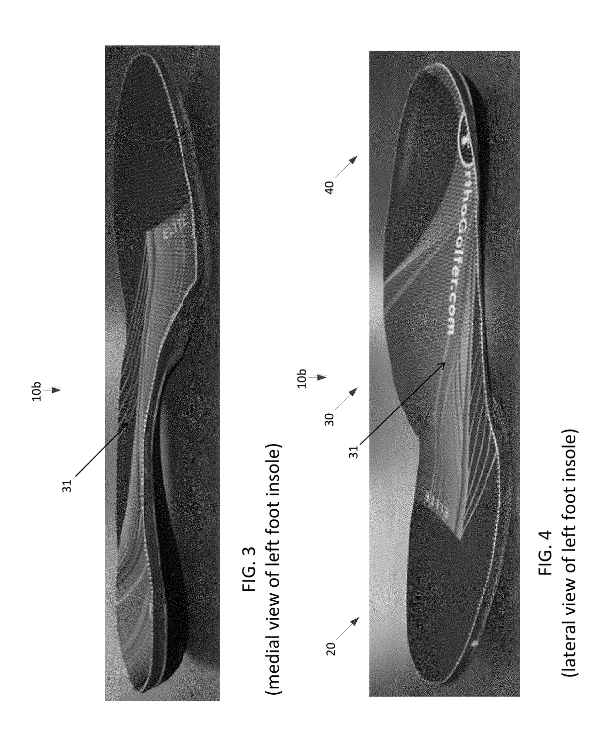 Insole and footbed for golf shoes that improves balance, posture and stability to enhance the golf swing