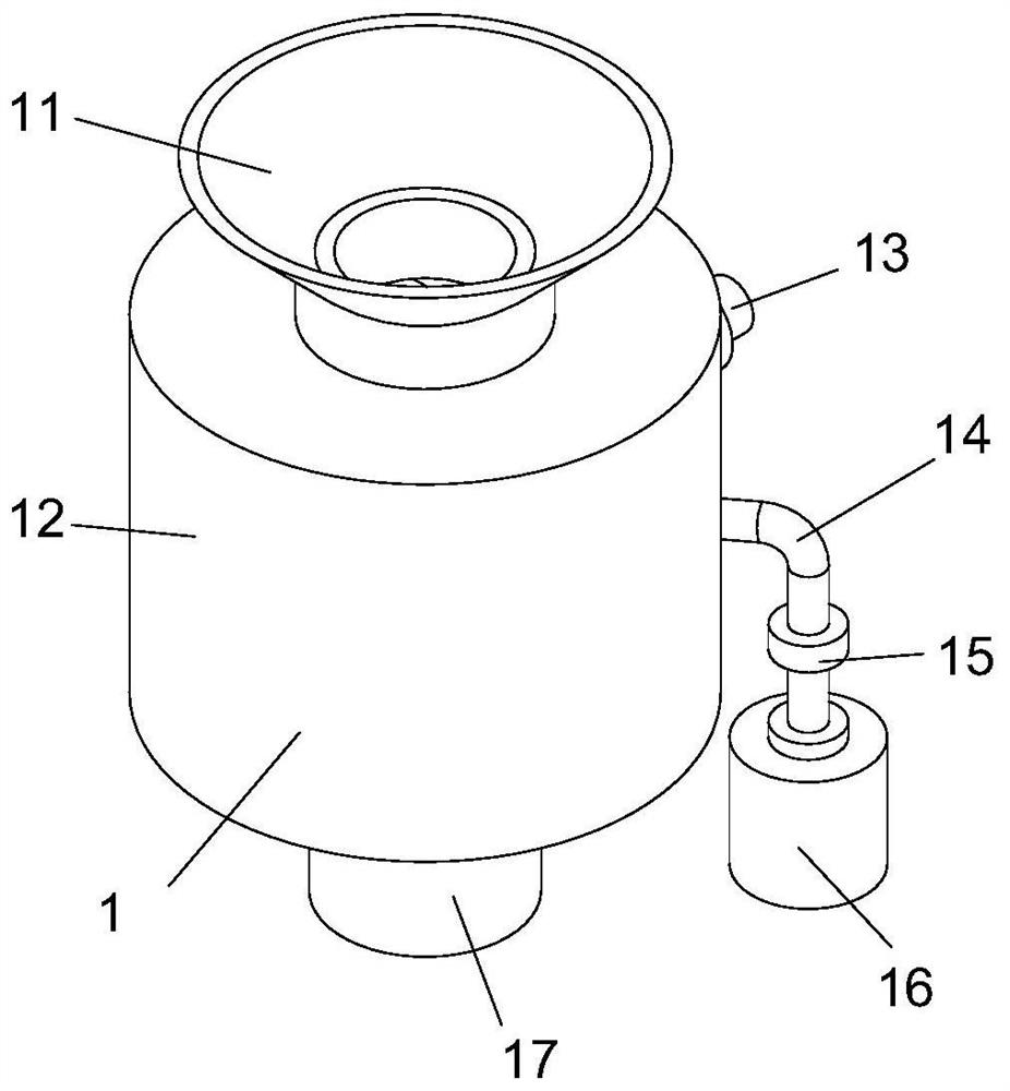 Automatic fertilizing device for farmland soil improvement