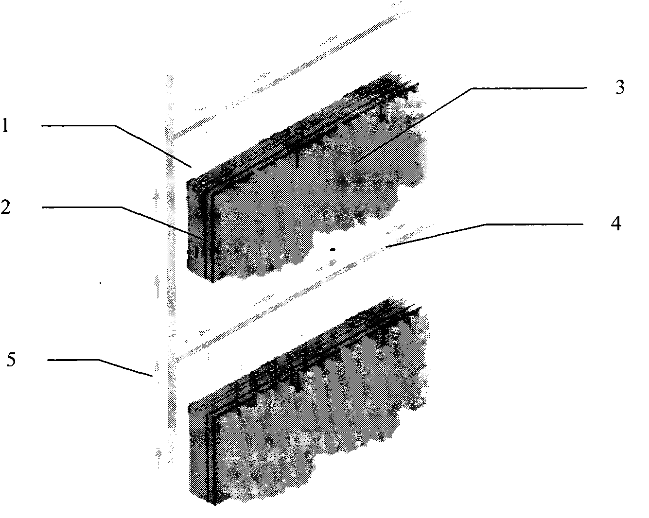 Garden ecological three-dimensional greening system for urban buildings