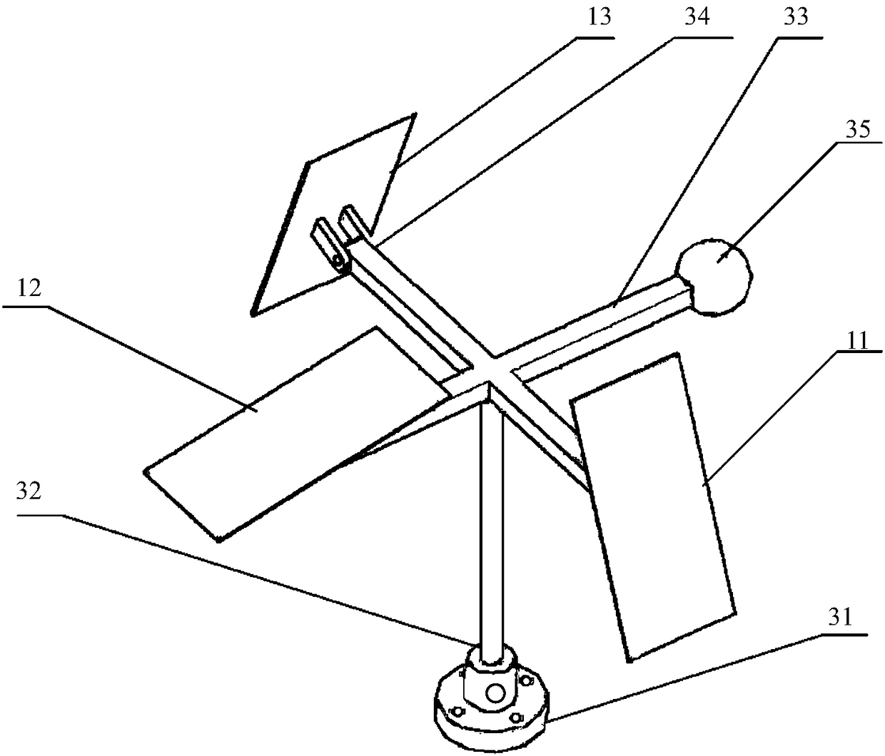 Rizhao full-angle wireless camera solar power supply and its power supply method