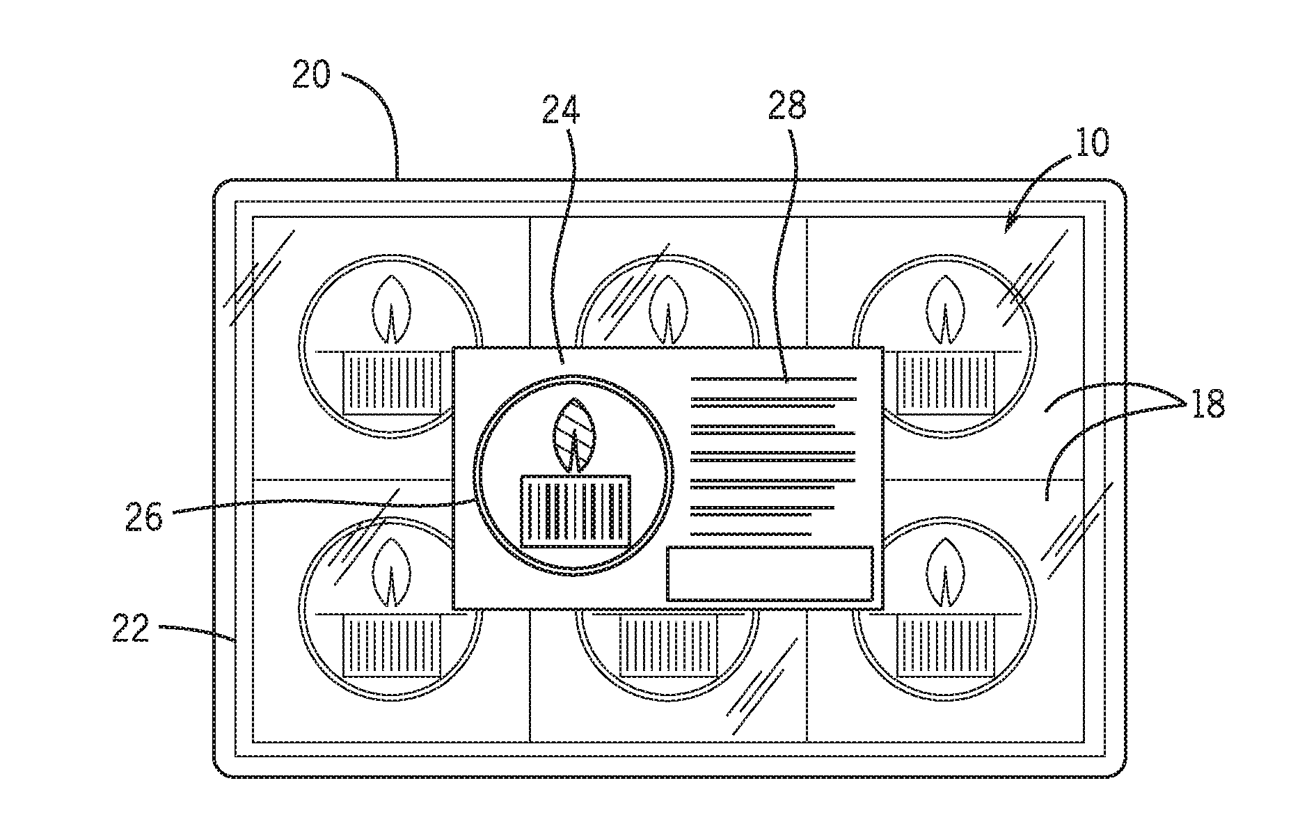 Label system for ingestible products