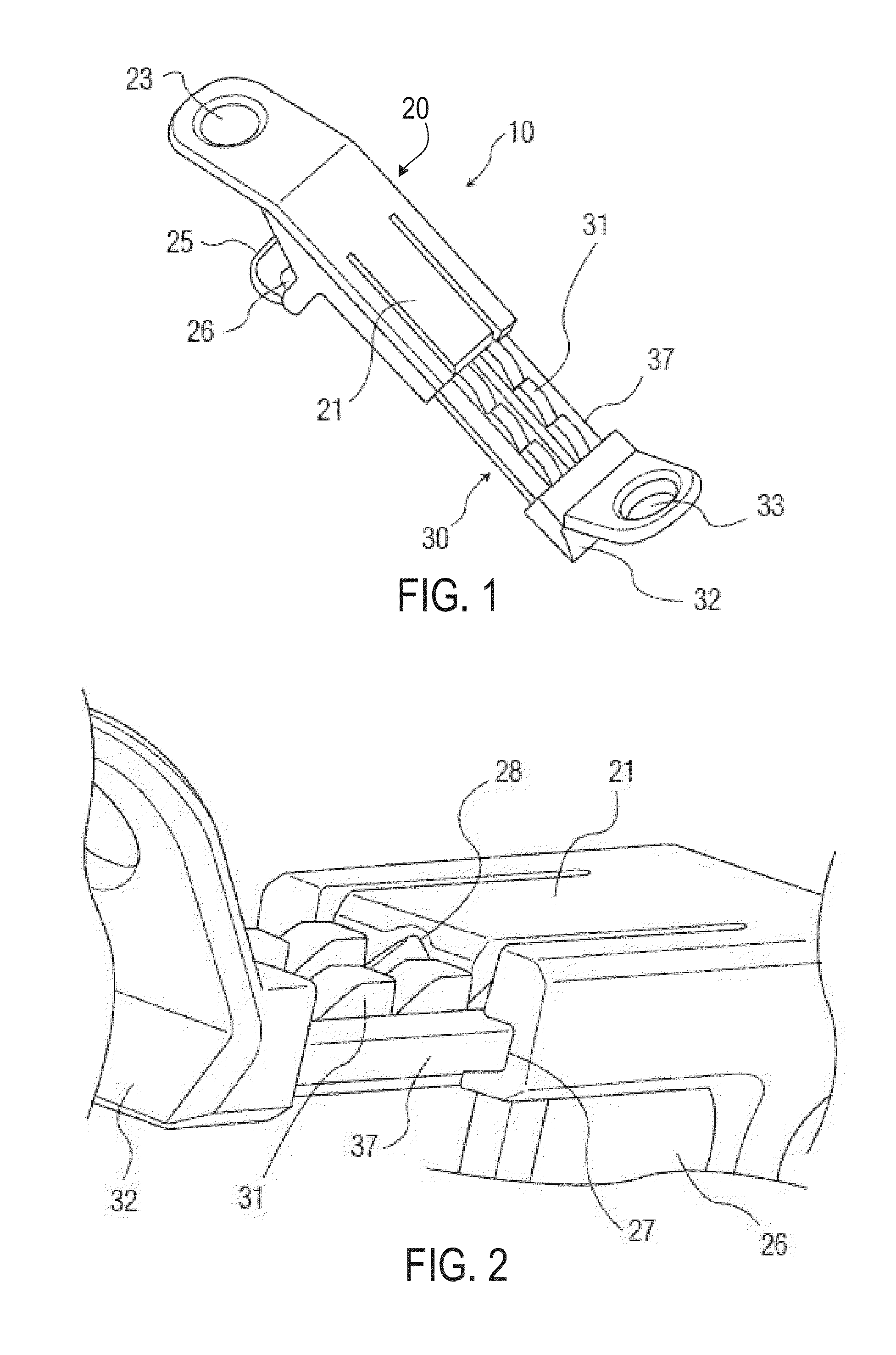 Laminoplasty implant, method and instrumentation