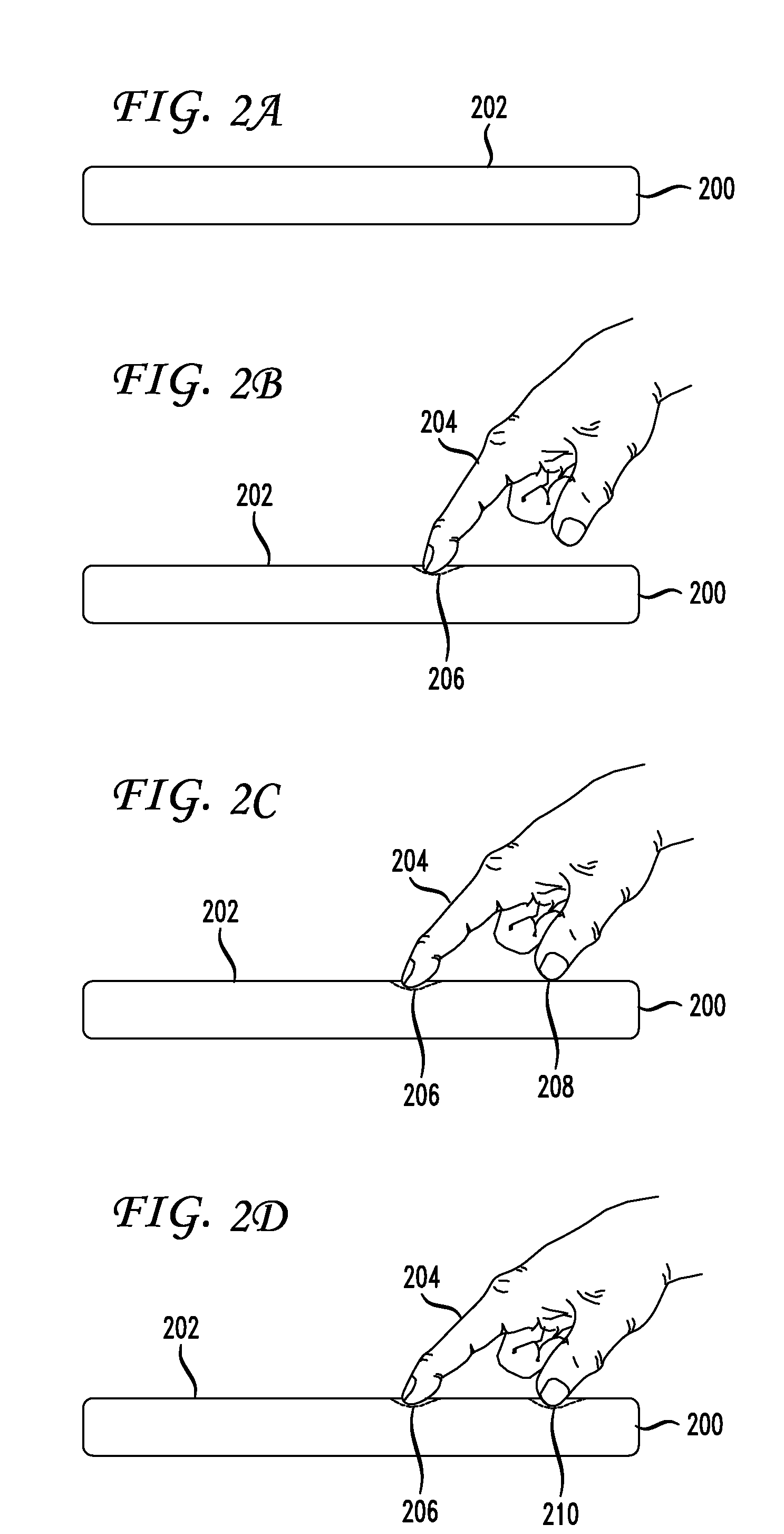 Text entry system with depressable keyboard on a dynamic display