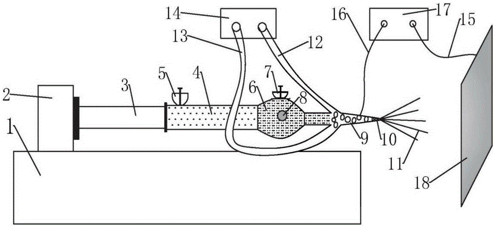 Air Bubble electrostatic spinning device