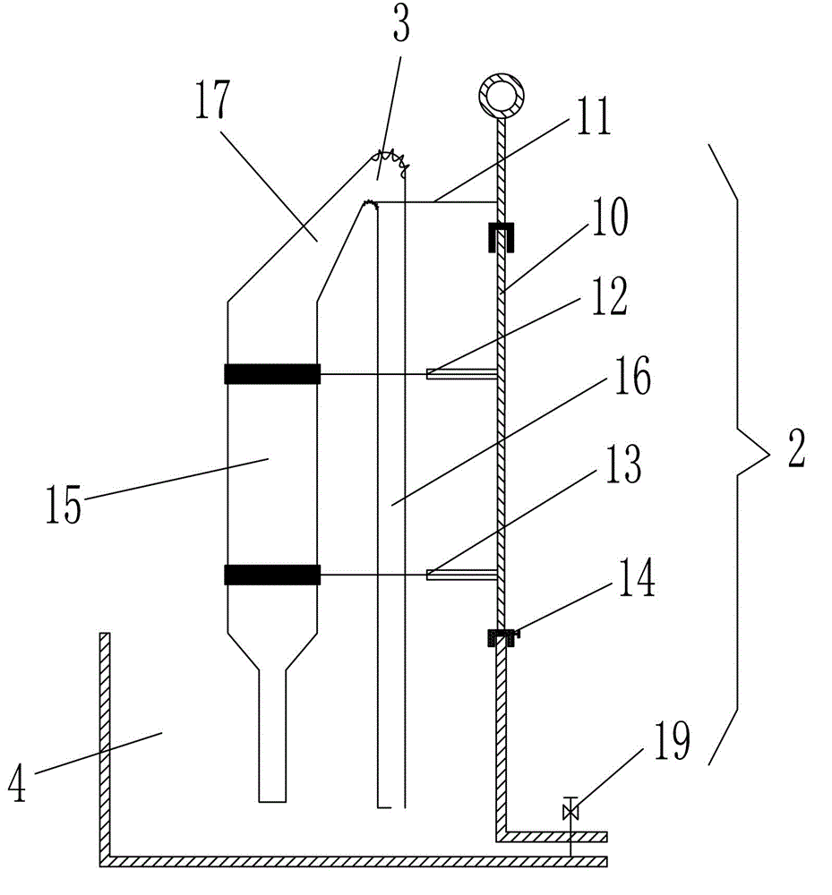 Liquid ammonia content rapid measurement method