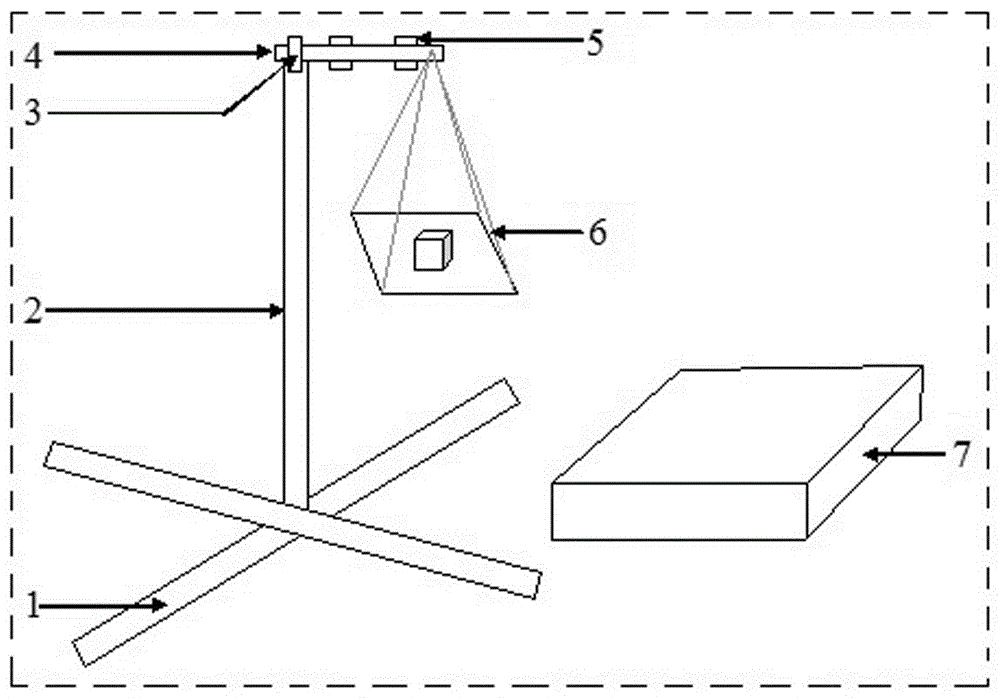 High-precision pressure sensor experimental model and experimental method