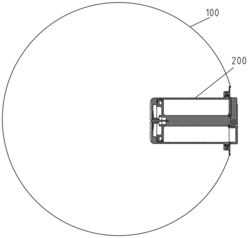 Air bag provided with built-in hand pull pump