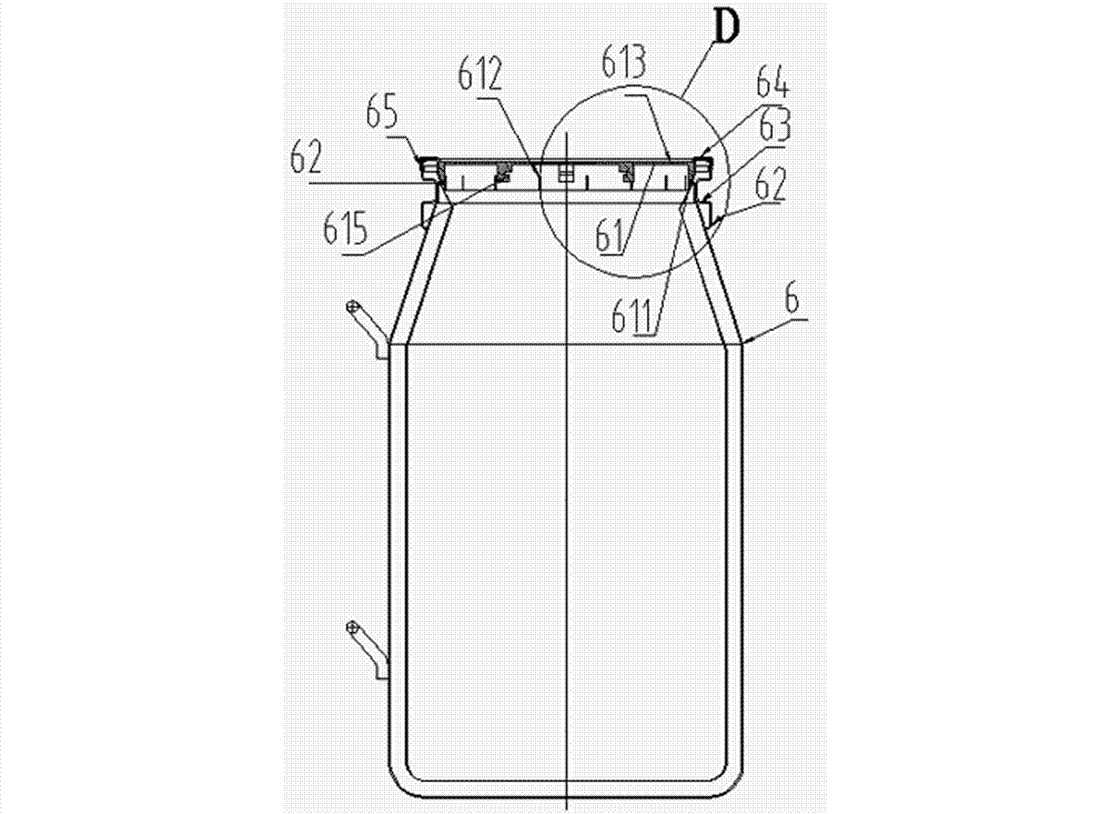 Packaging machine capable of being applied to sampling industry