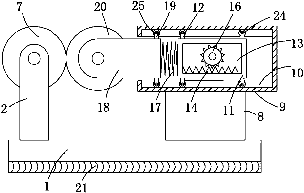 Decorative film winding device