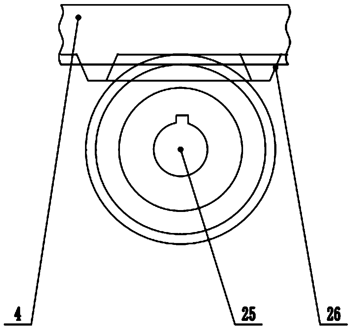 Automobile transmission shaft tube automatic grinding device