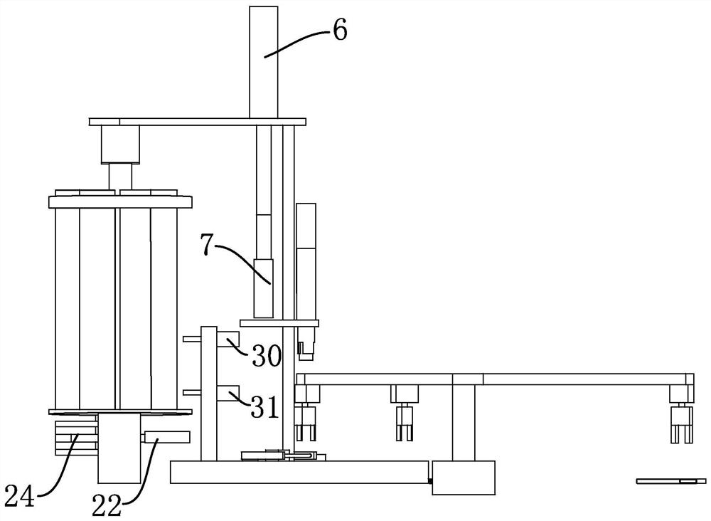 Full-automatic water pump stator mounting equipment