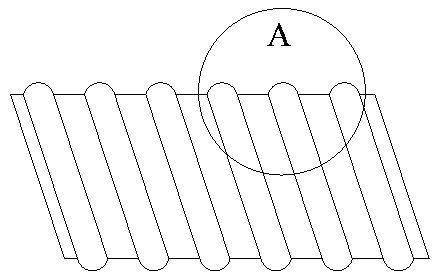 FRP (Fiber Reinforced Polyethylene) strip reinforced thermoplastic resin helical bellows