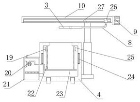 Rapid cleaning device for coop