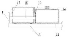 Rapid cleaning device for coop