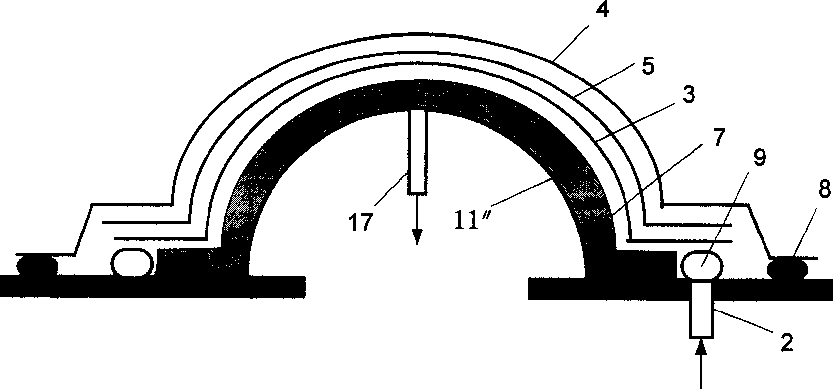 Method for fabricating non-woven fabric from flax and composite material