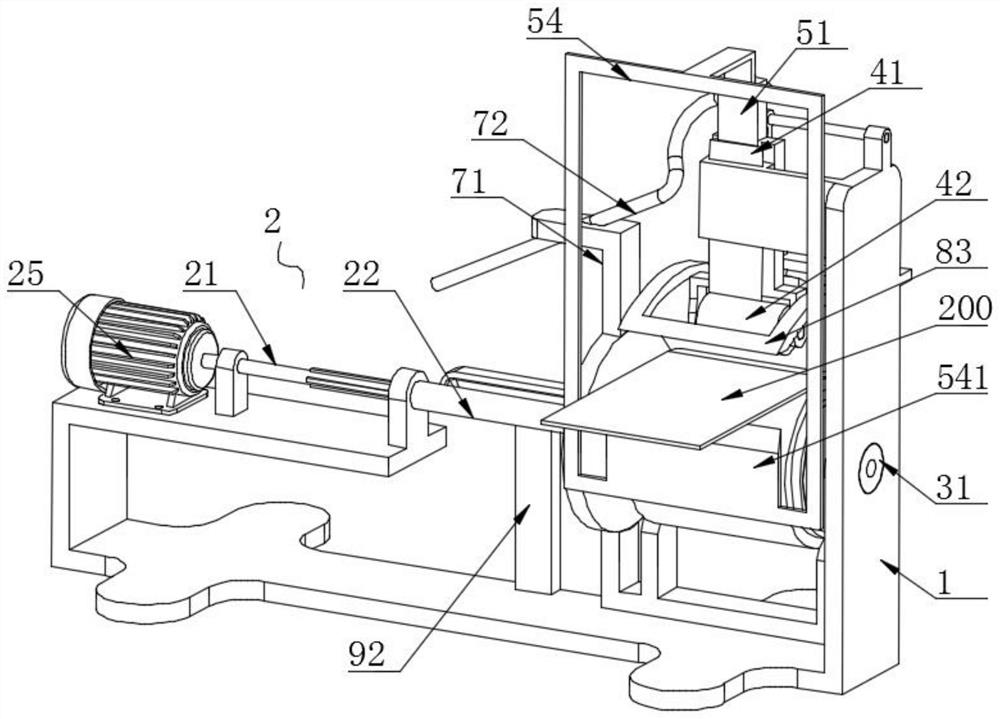 Finished product winding device for nanocrystalline film adhesive tape production