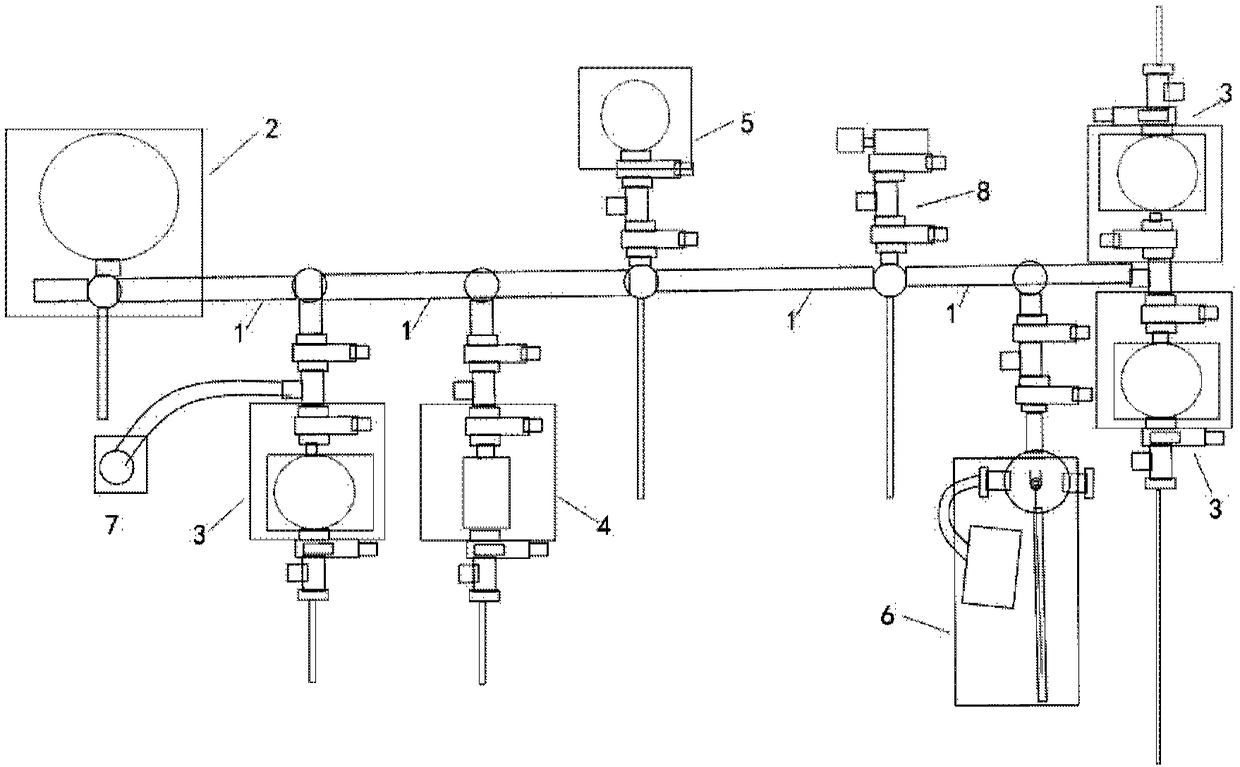 Separable vacuum interconnected system