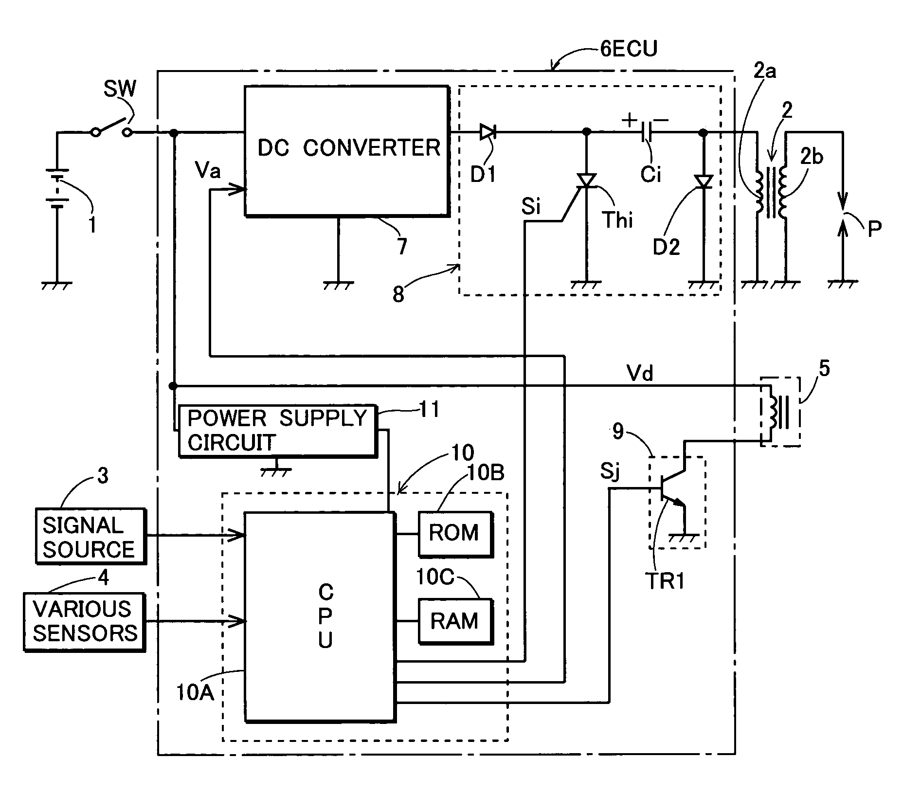 Fuel injection device for internal combustion engine