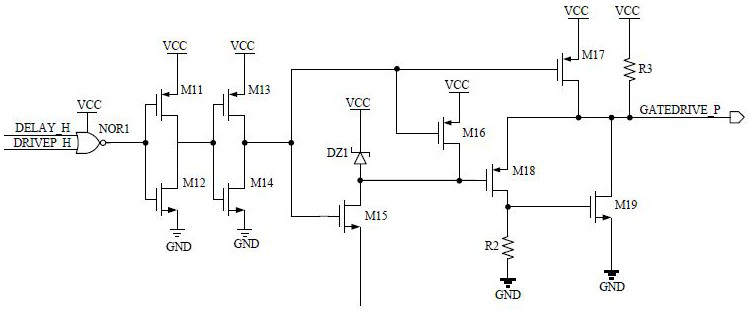 Synchronous rectification drive module, synchronous rectification drive circuit and buck type step-down circuit