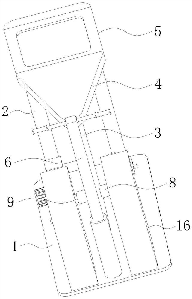 An auxiliary device for driving the bending posture of both legs