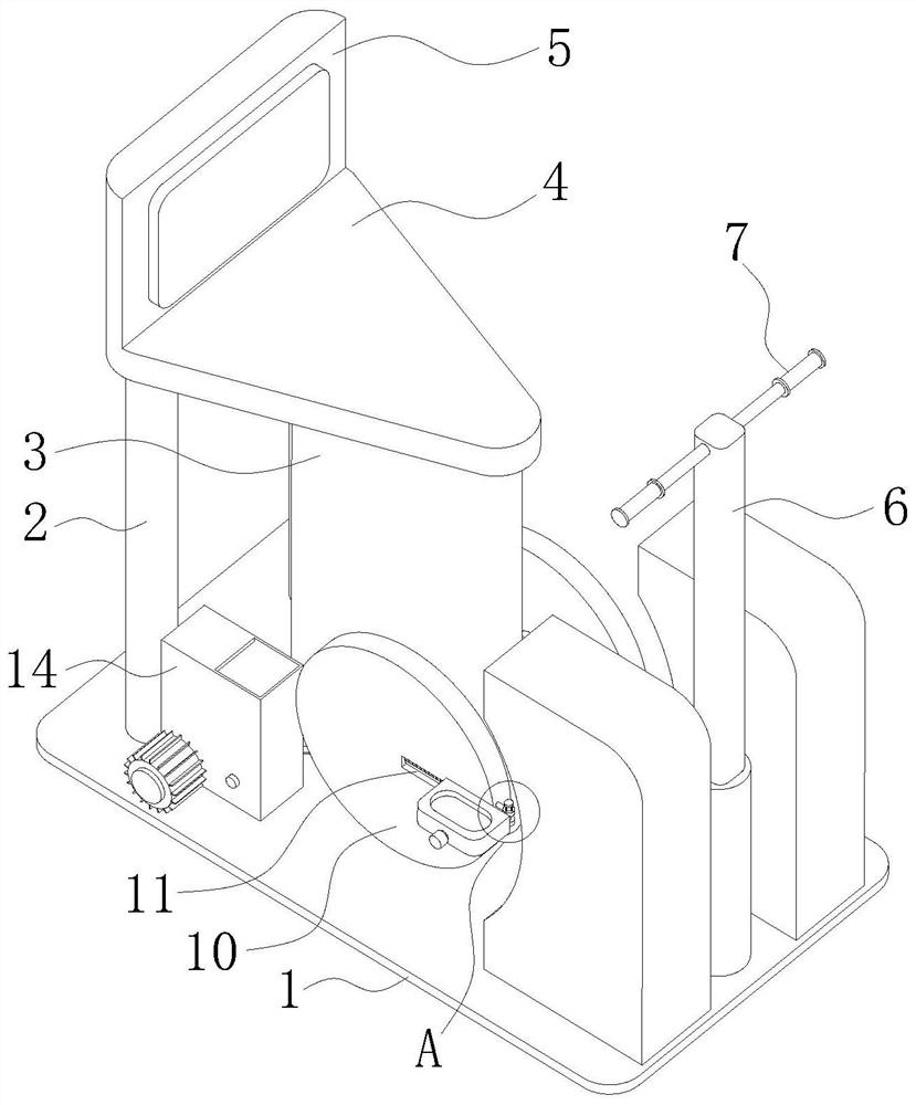 An auxiliary device for driving the bending posture of both legs