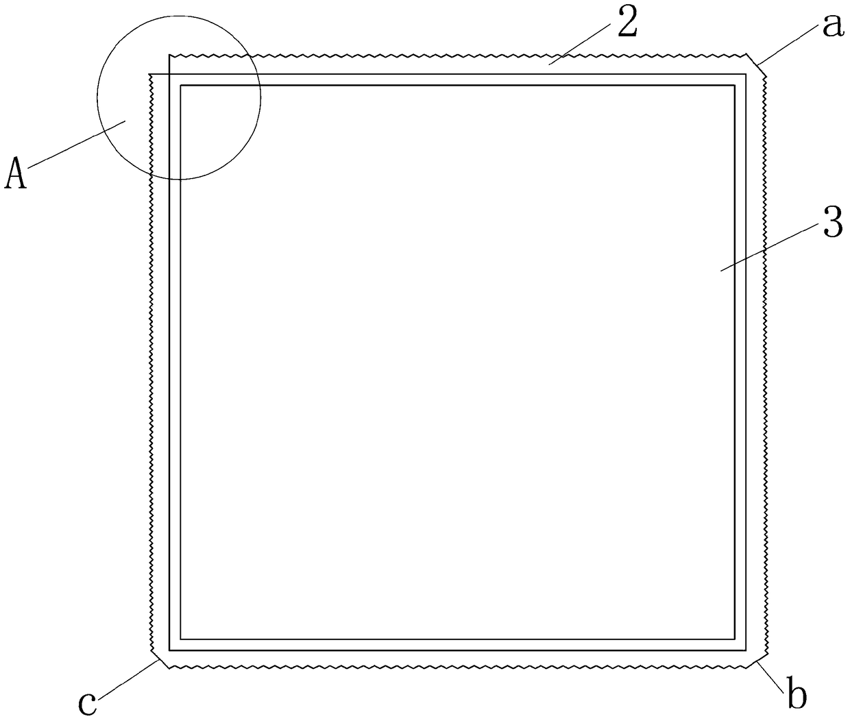 Blu-ray ld multi-tooth reflective conduction backlight module structure